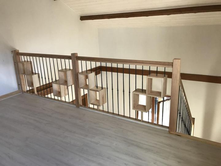 Fabrication et pose d'escalier en bois Thiviers 