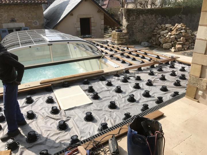 Chantier de parquet et lambris Thiviers